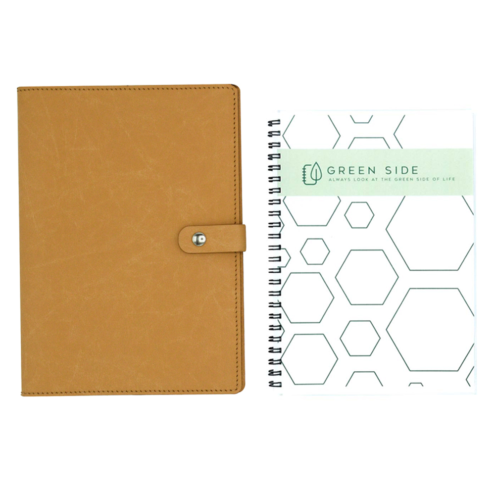 Schoolpapier notesbog med omslag